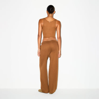 Cotton Fleece Classic Straight Leg Pant