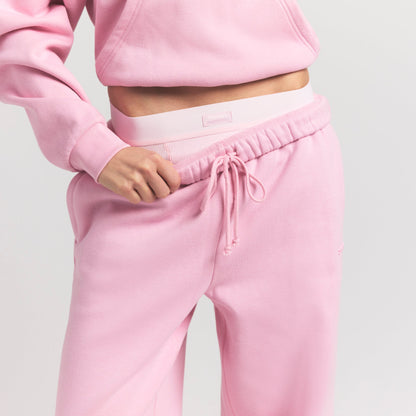 Cotton Fleece Classic Straight Leg Pant