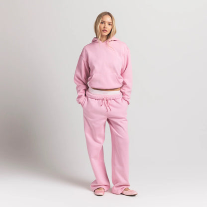 Cotton Fleece Classic Straight Leg Pant