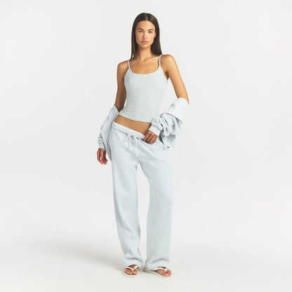 Cotton Fleece Classic Straight Leg Pant