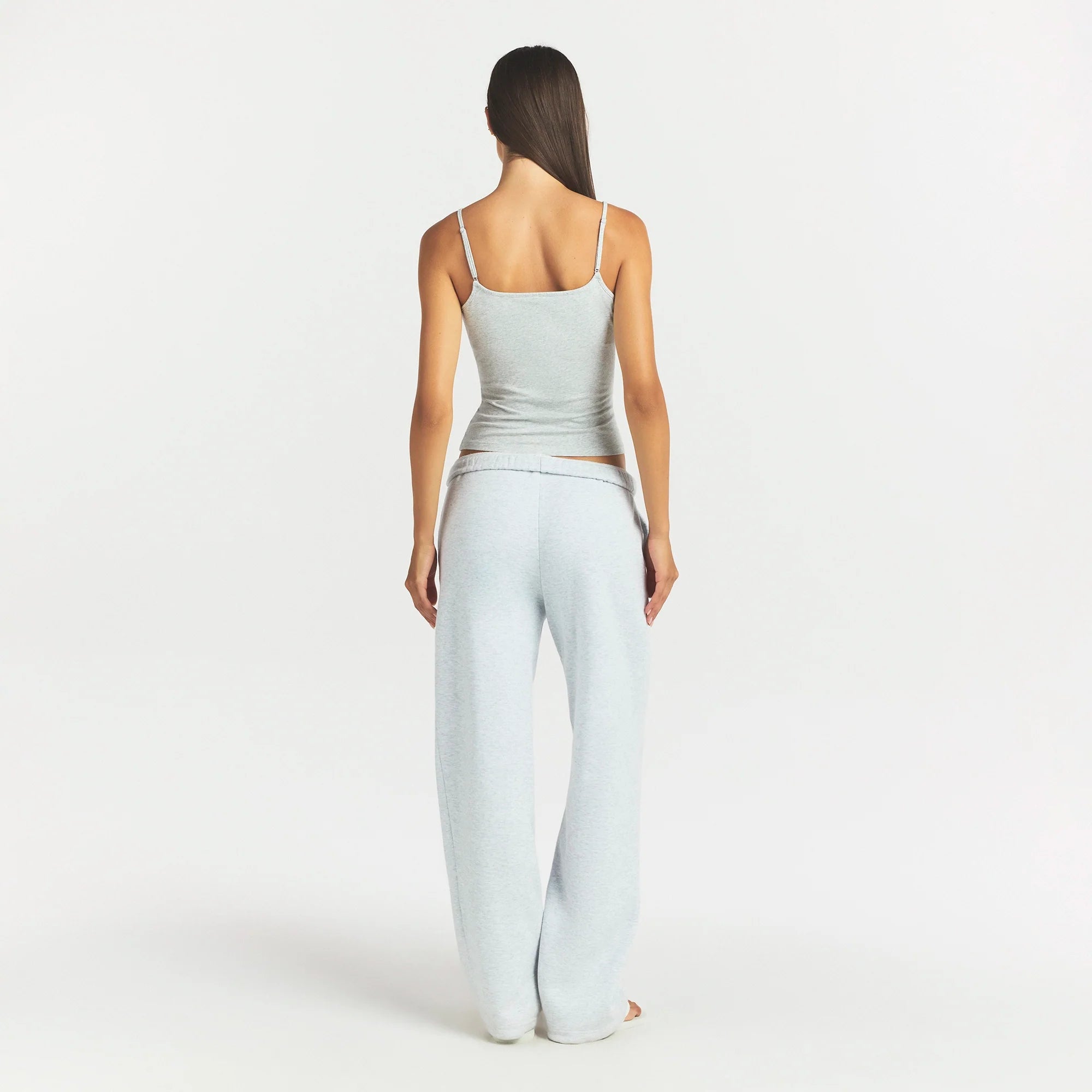 Cotton Fleece Classic Straight Leg Pant