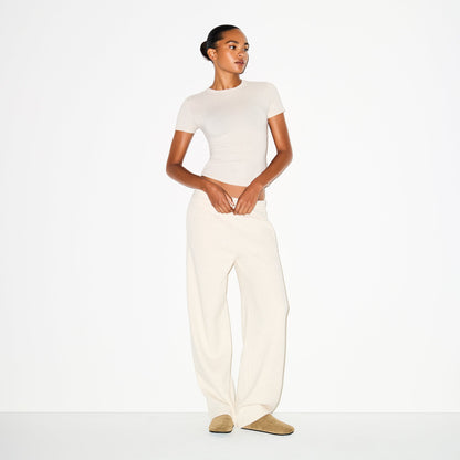 Cotton Fleece Classic Straight Leg Pant