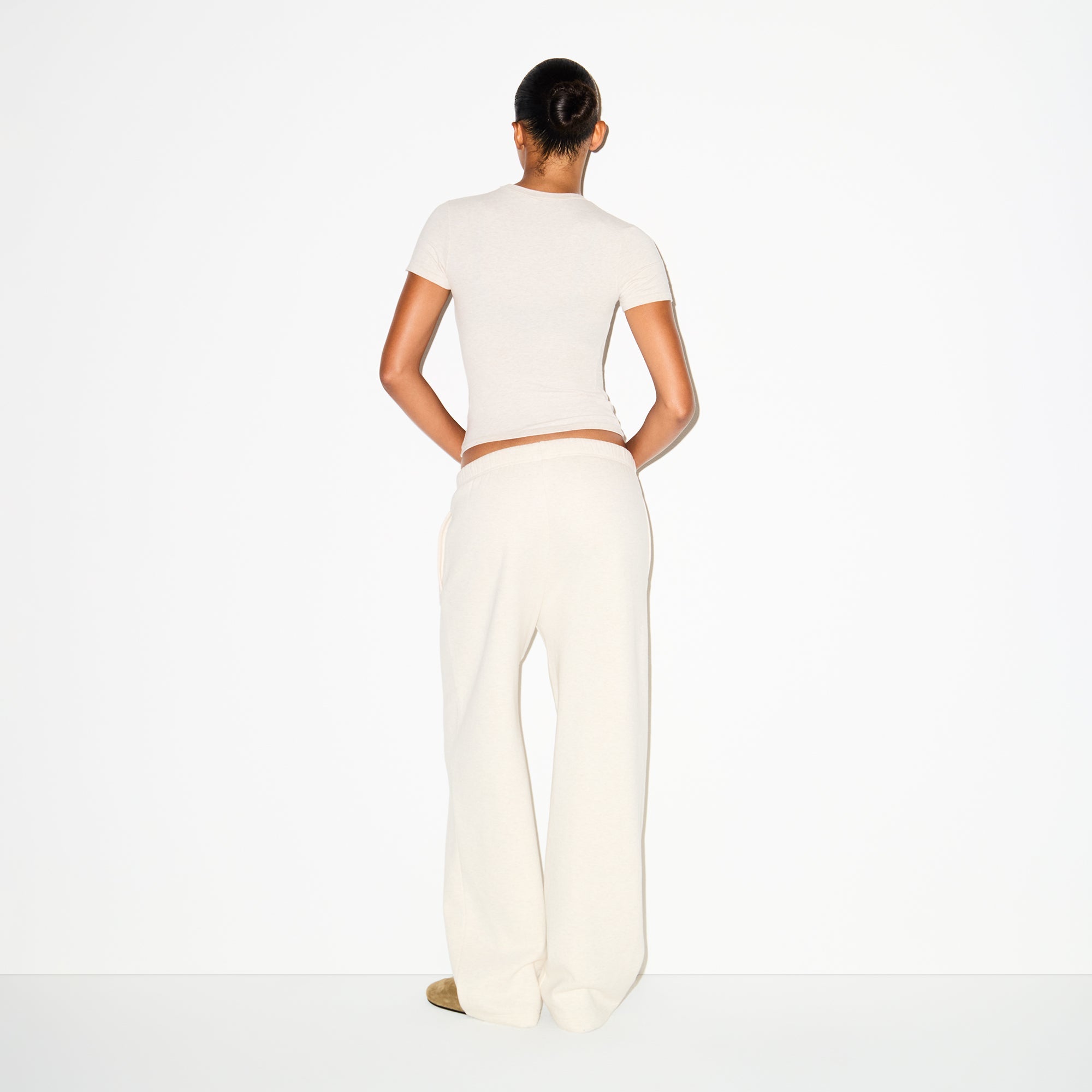 Cotton Fleece Classic Straight Leg Pant