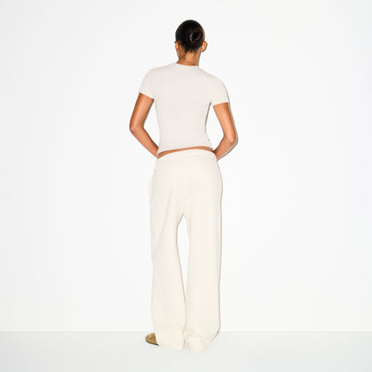 Cotton Fleece Classic Straight Leg Pant