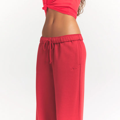 Cotton Fleece Classic Straight Leg Pant