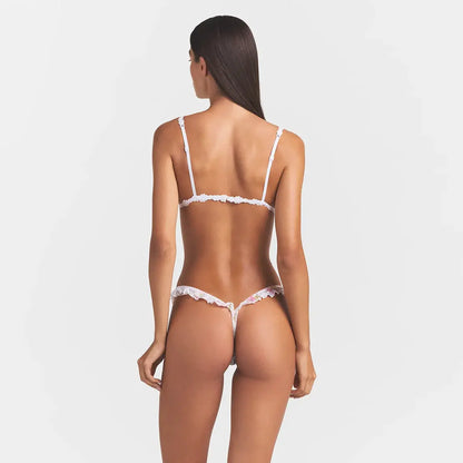 Stretch Lace Triangle Bralette