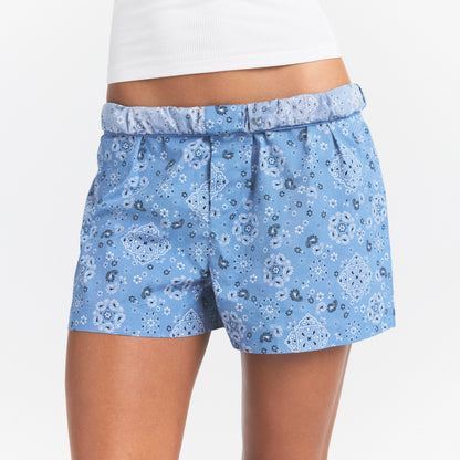 Cotton Poplin Boxer Sleep Set