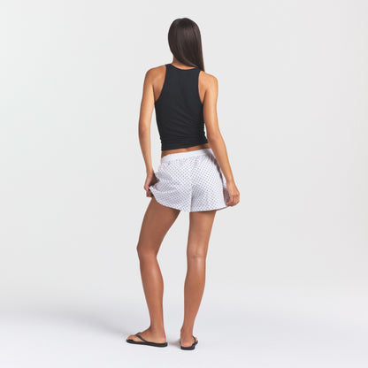 Cotton Poplin Boxer Sleep Set