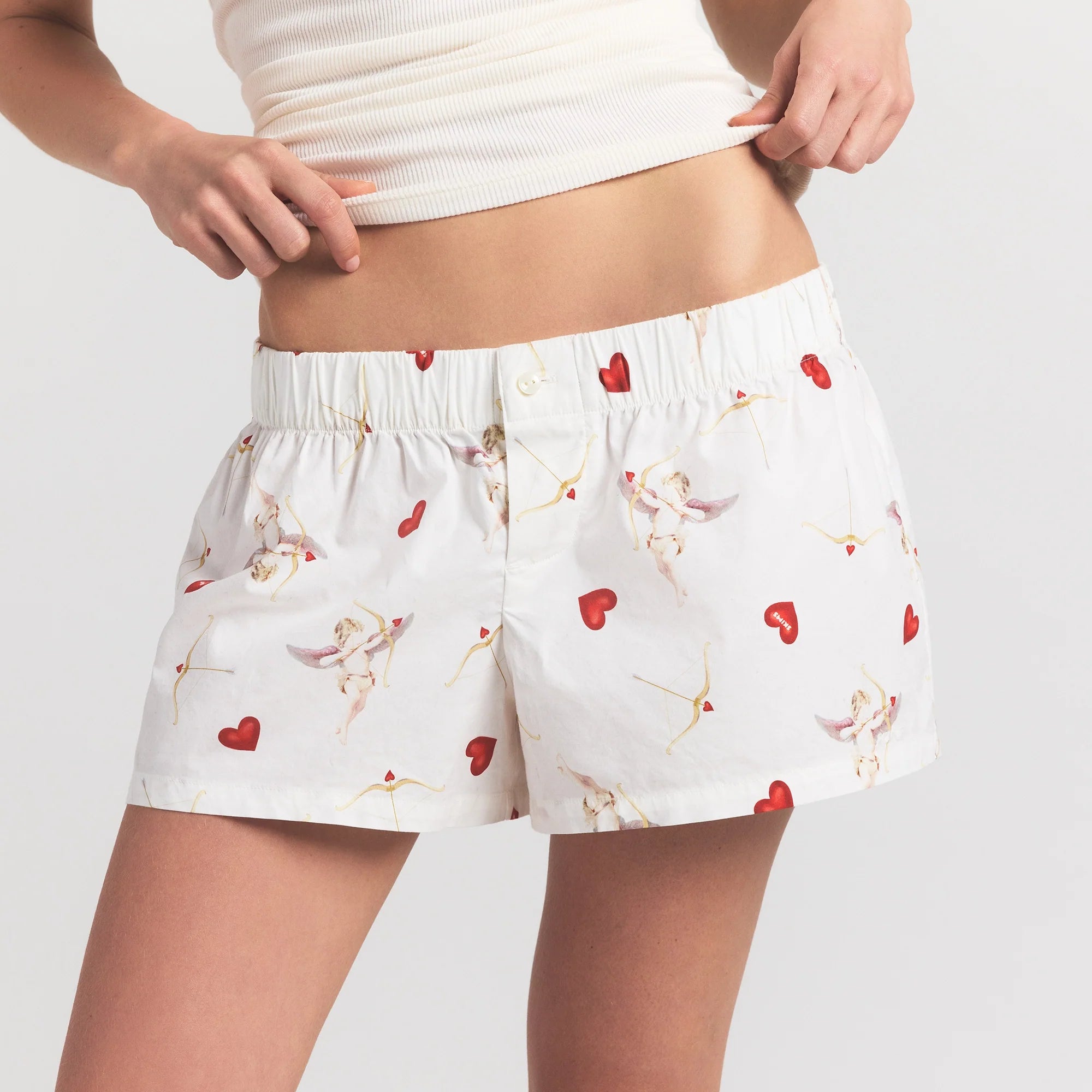 Cotton Poplin Boxer Sleep Set