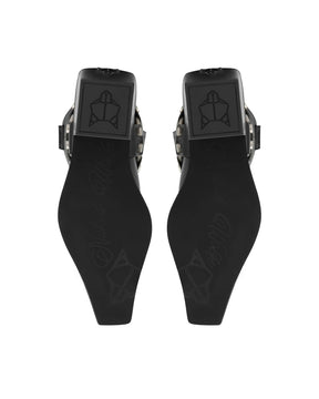 Stark Black Leather