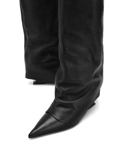 Stated Black Leather