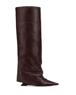 Stated Burgundy Leather