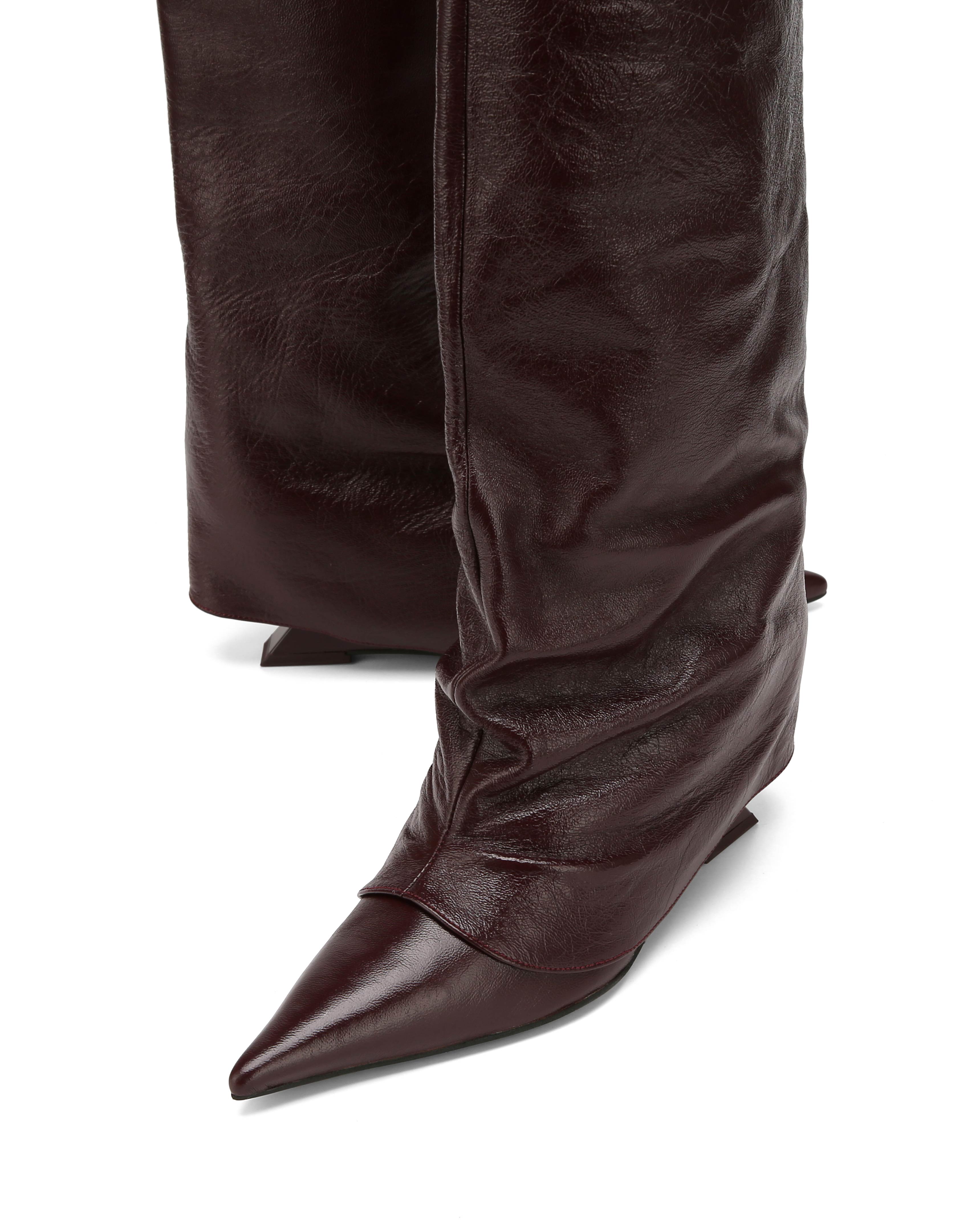 Stated Burgundy Leather
