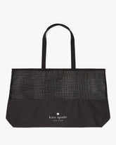 Stripe Mesh Tote