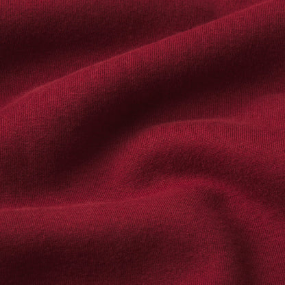 COTTON FLEECE CLASSIC CREWNECK | MERLOT