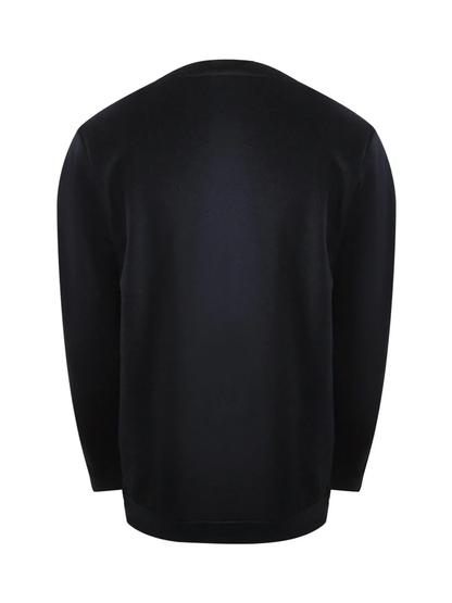 Love Moschino Box Logo Black Sweatshirt