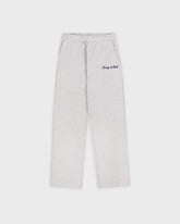 Syracuse Embroidered Wide Sweatpant - Heather Gray/Navy