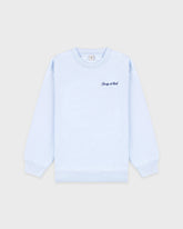 Syracuse Embroidered Crewneck - Ciel/Navy