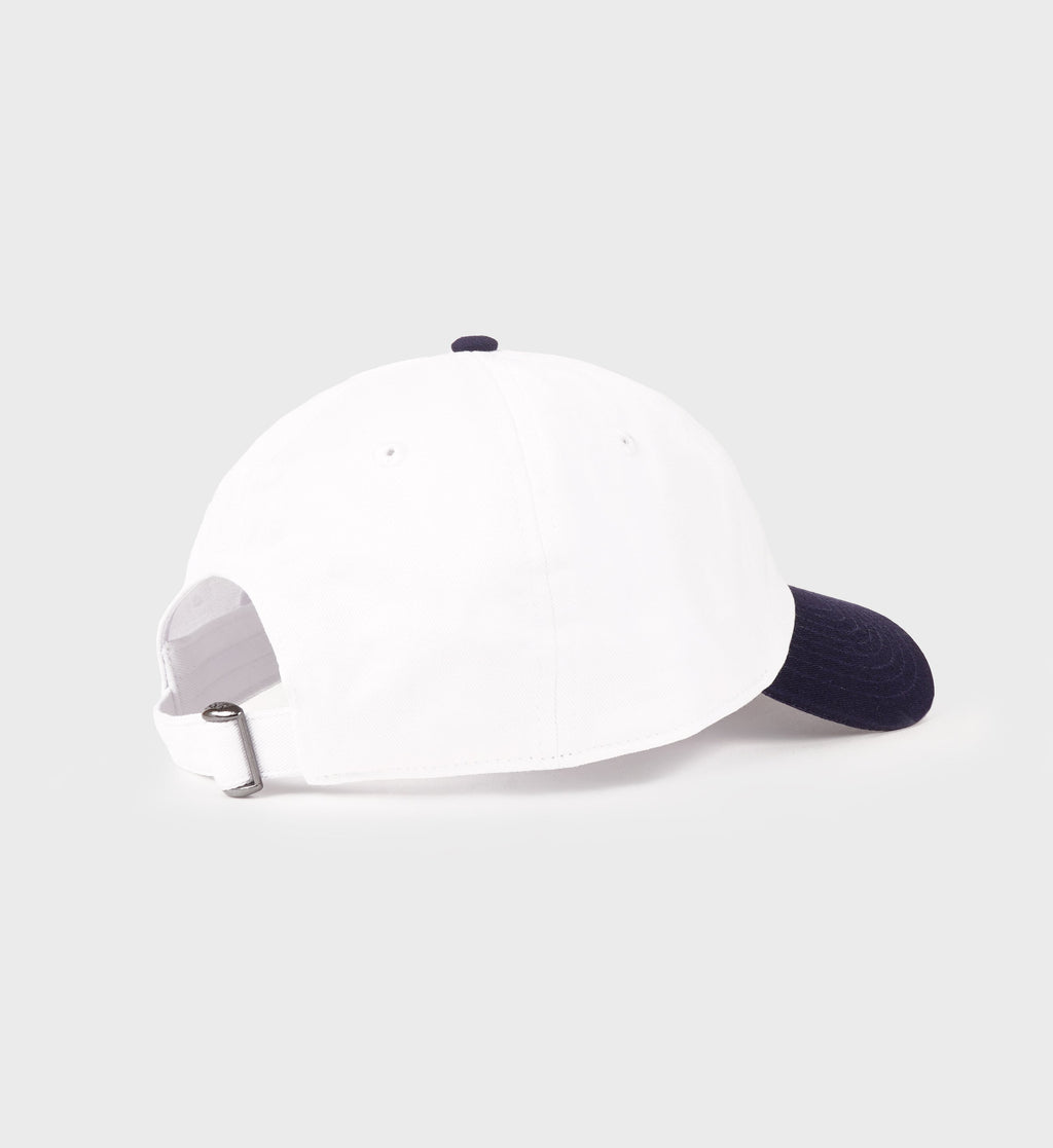 Syracuse Hat - White/Navy