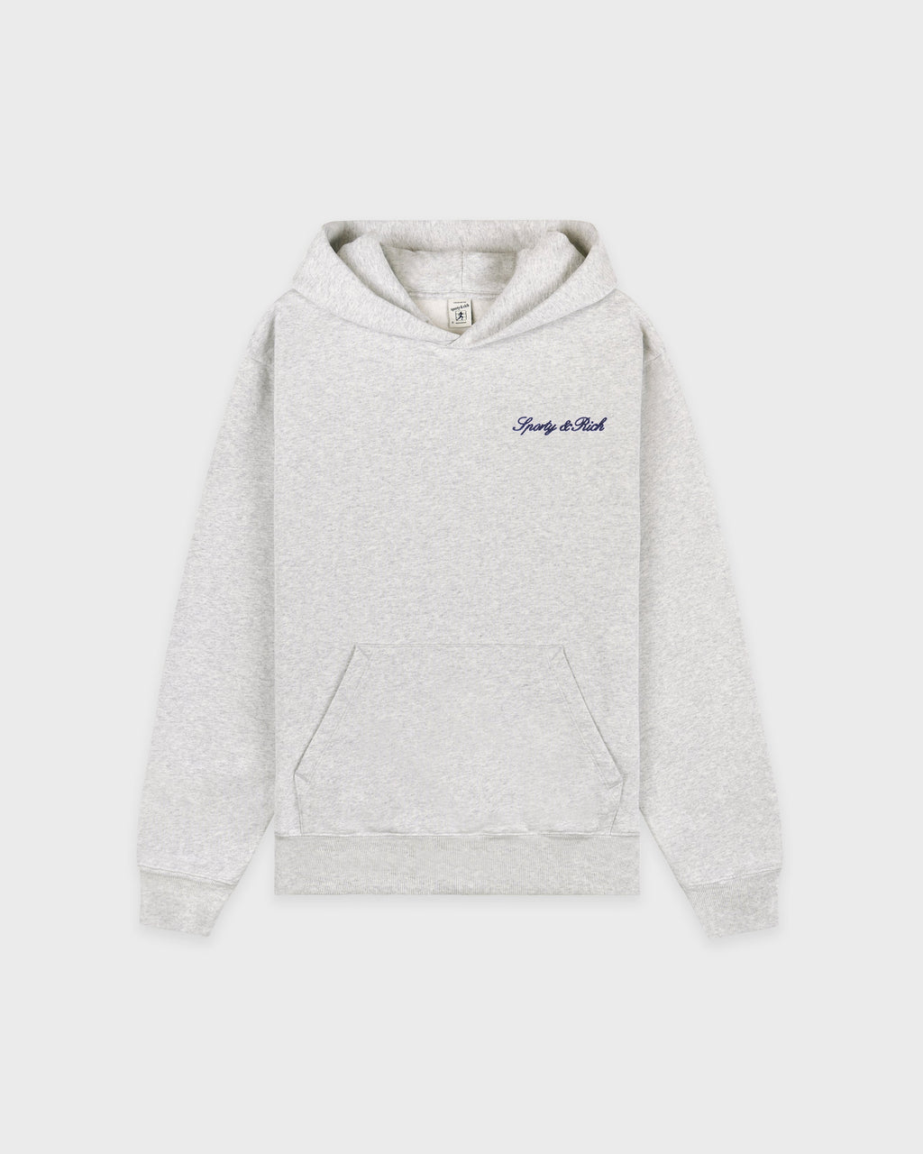 Syracuse Embroidered Hoodie - Heather Gray/Navy