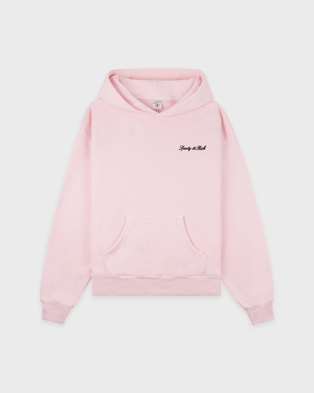 Syracuse Embroidered Hoodie - Pink Dolphin