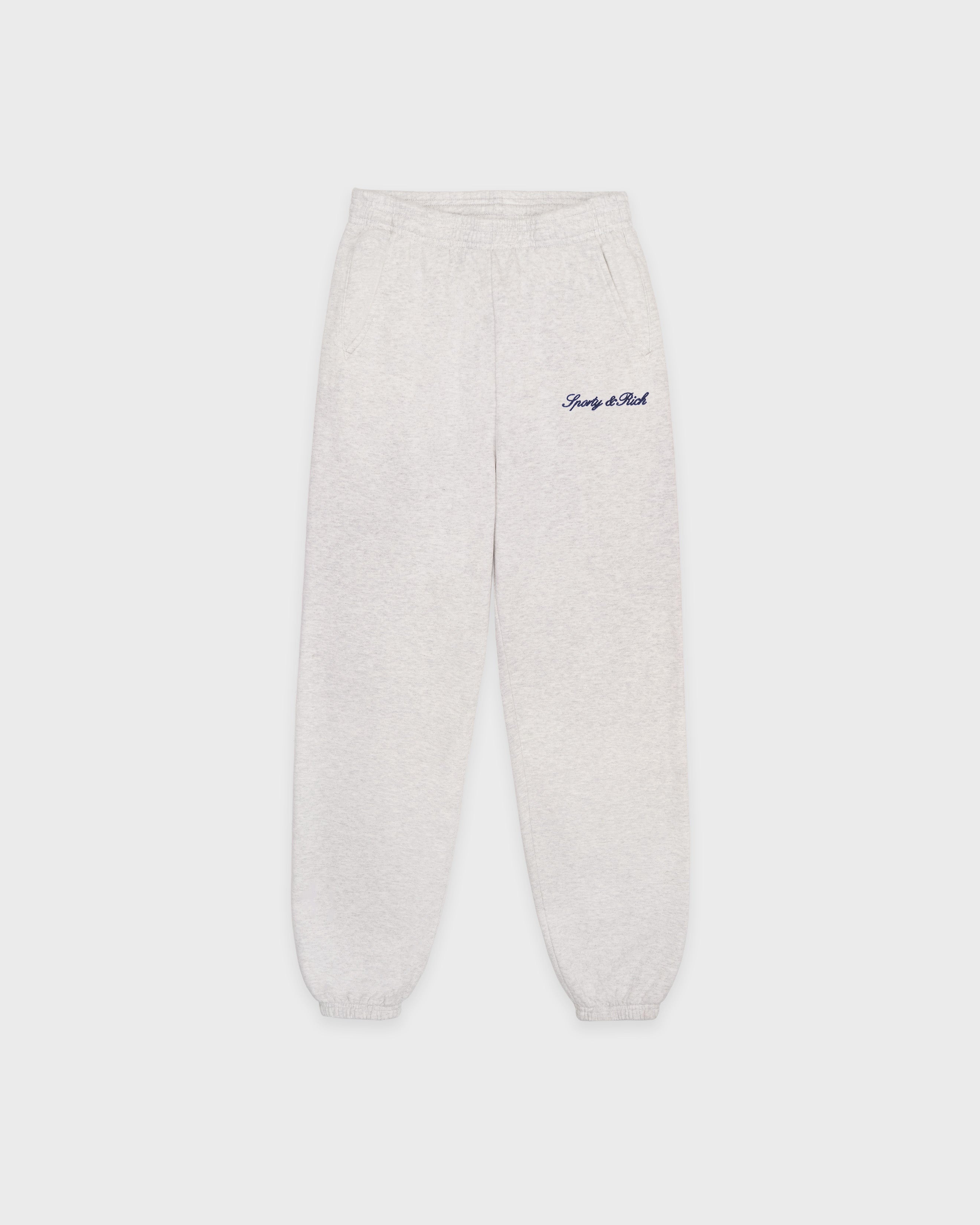 Syracuse Embroidered Sweatpant - Heather Gray/Navy