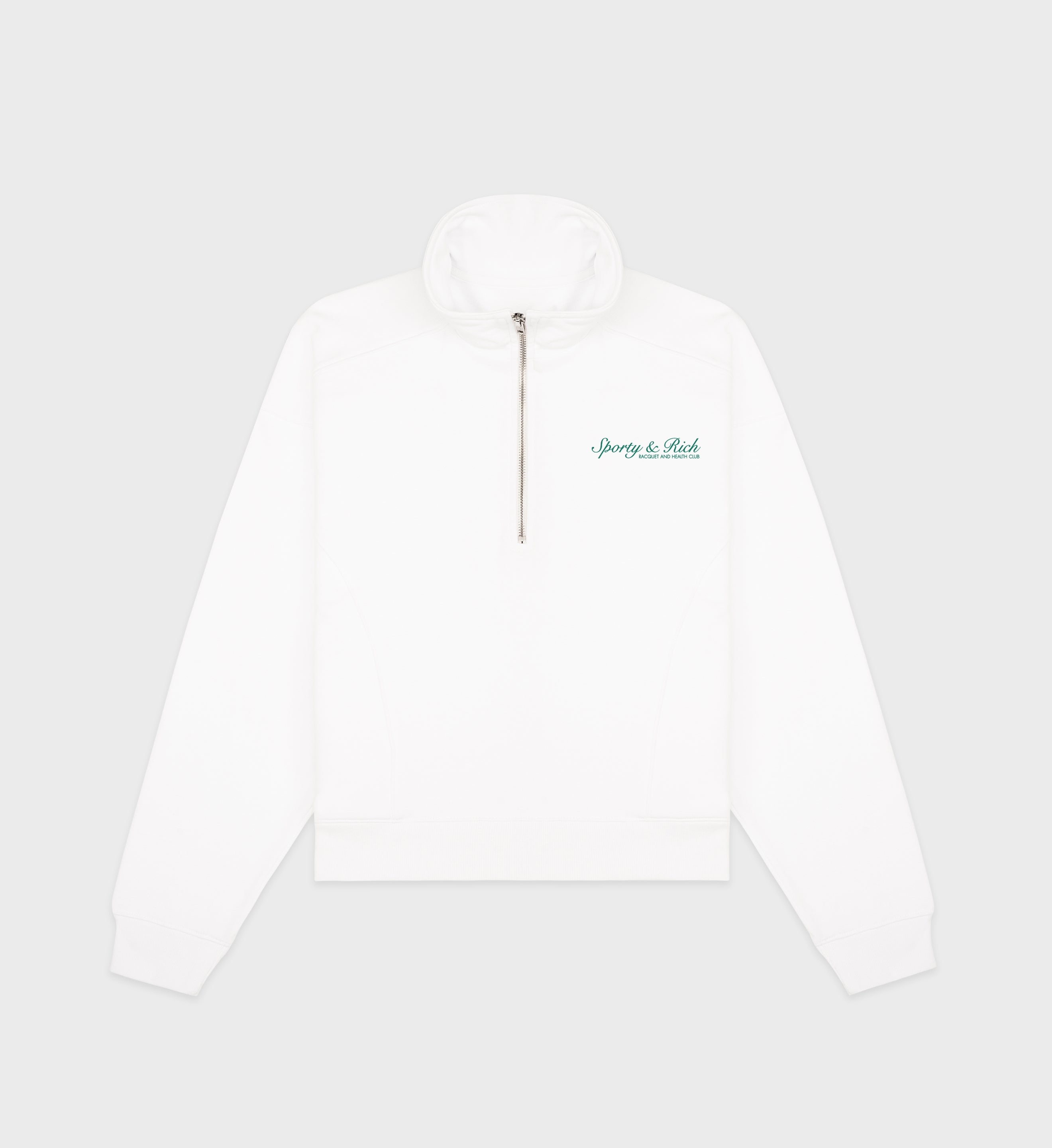 Syracuse Quarter Zip - White/Alpine