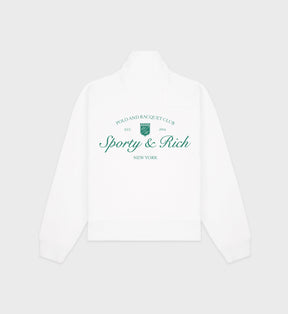Syracuse Quarter Zip - White/Alpine
