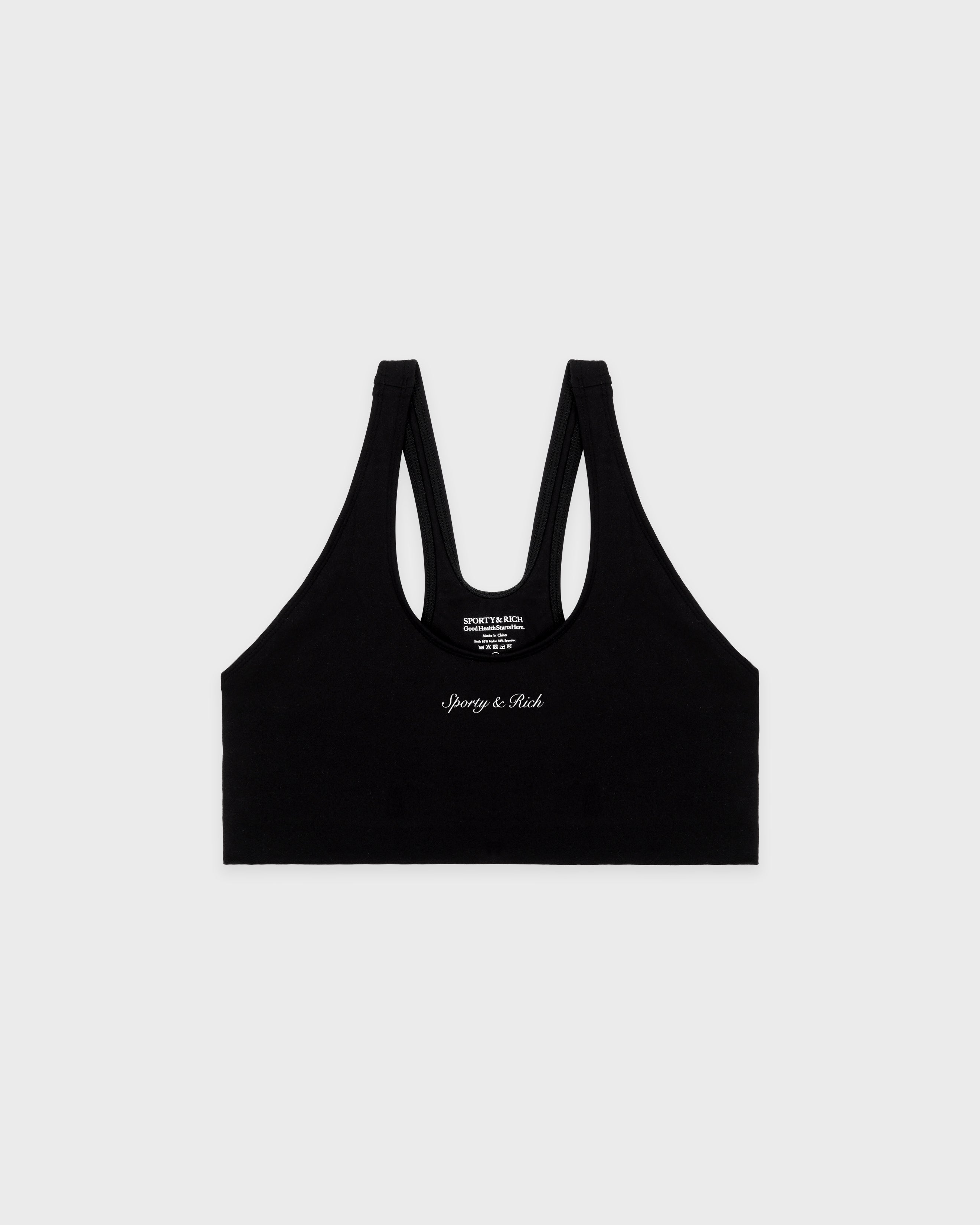 Syracuse Sports Bra - Black/White