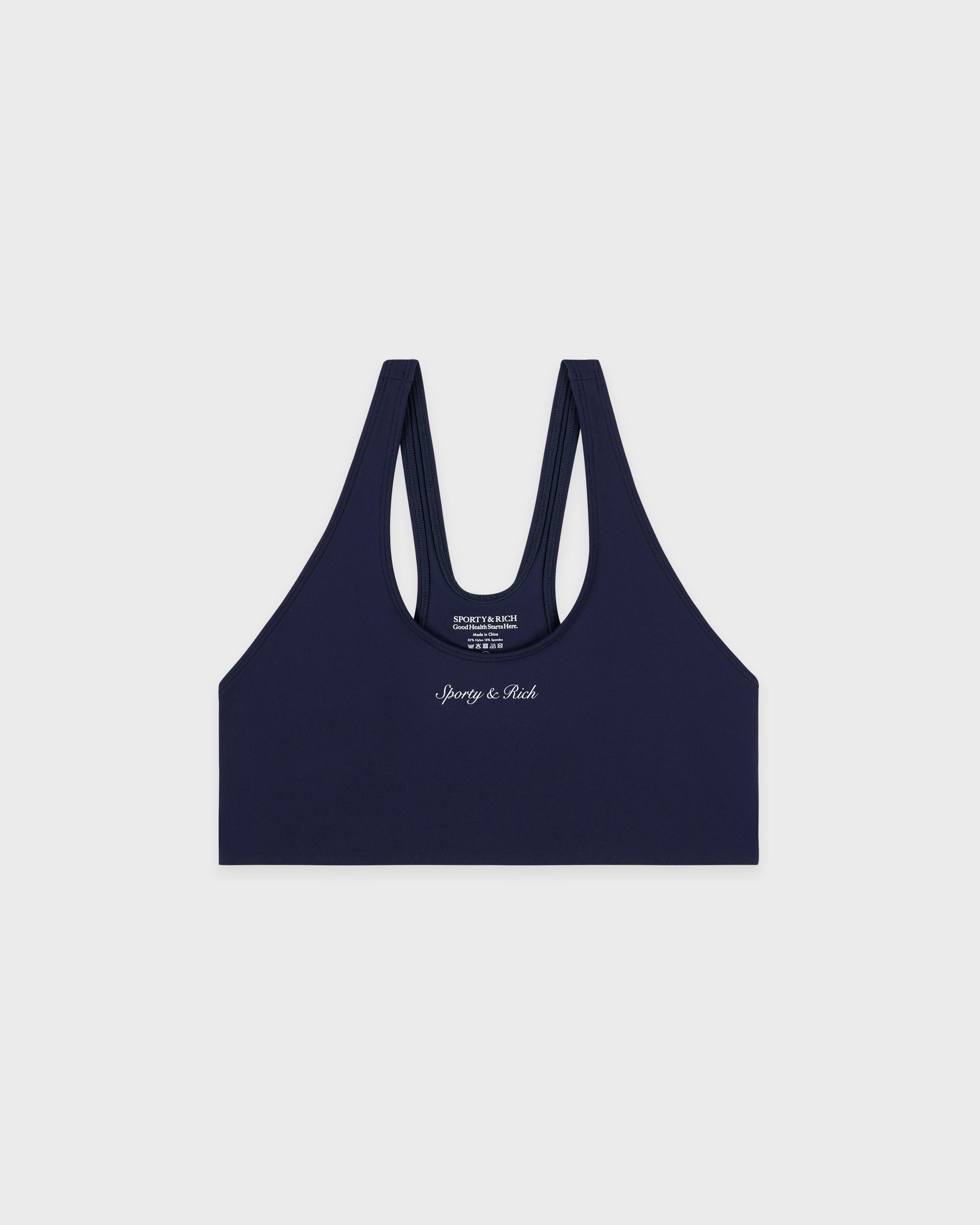 Syracuse Sports Bra - Navy/White