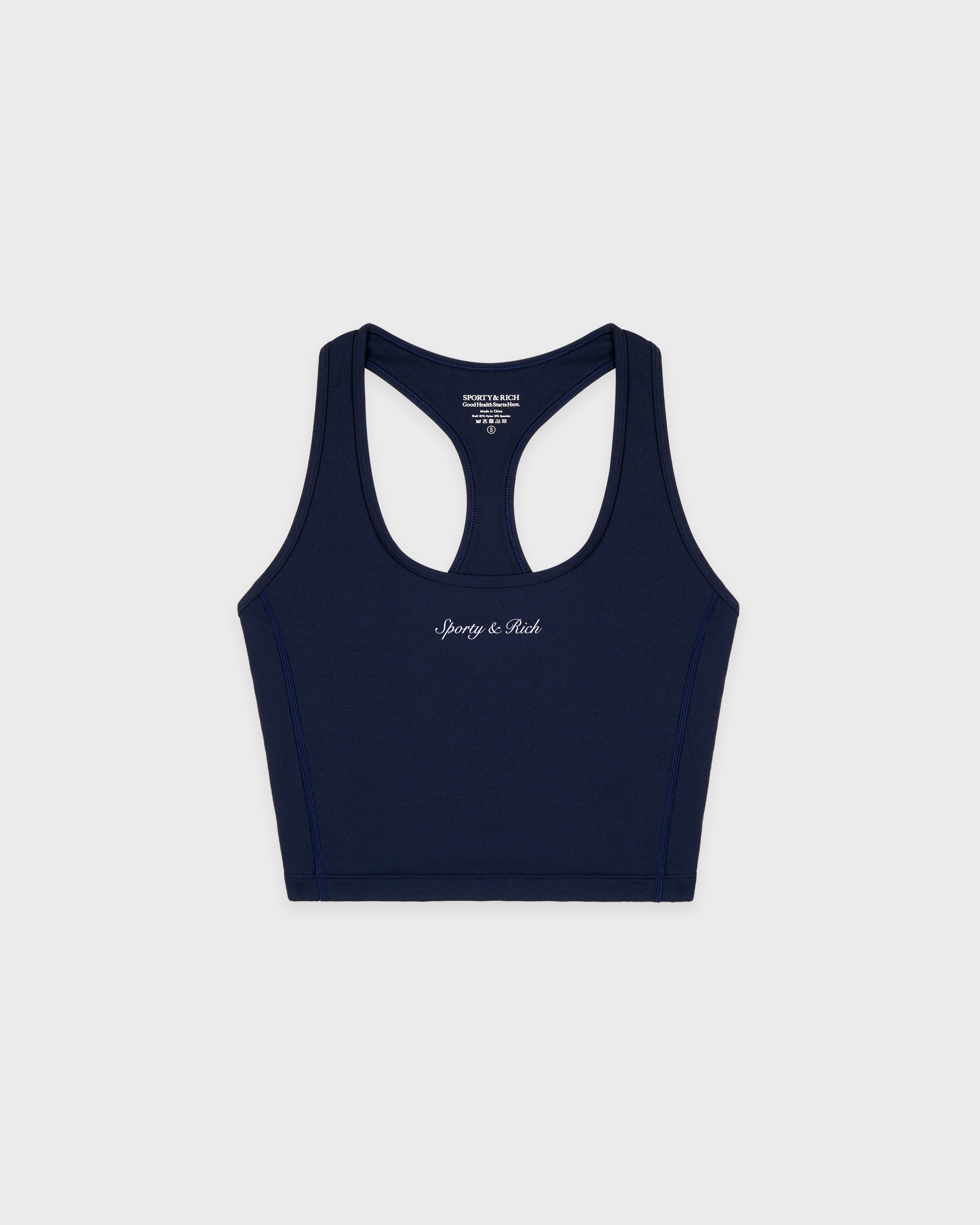 Syracuse Sports Tank - Navy/White