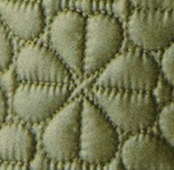 Quilted Spade Flower Coat