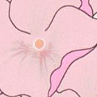 Spade Flower Garden Silk Square Scarf