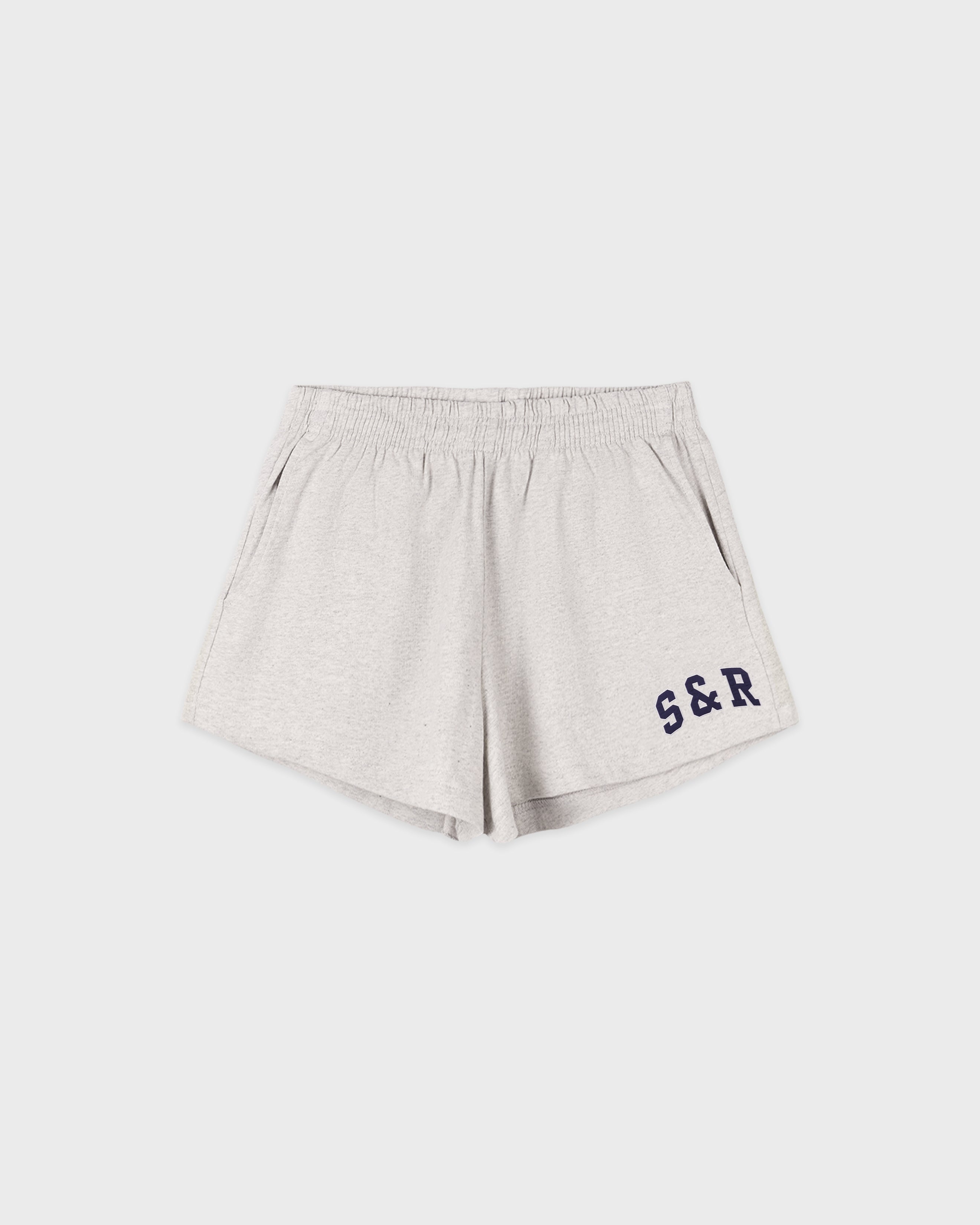 S&R Ivy Disco Short - Heather Gray/Navy