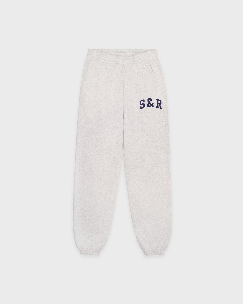 S&R Ivy Sweatpant - Heather Gray/Navy