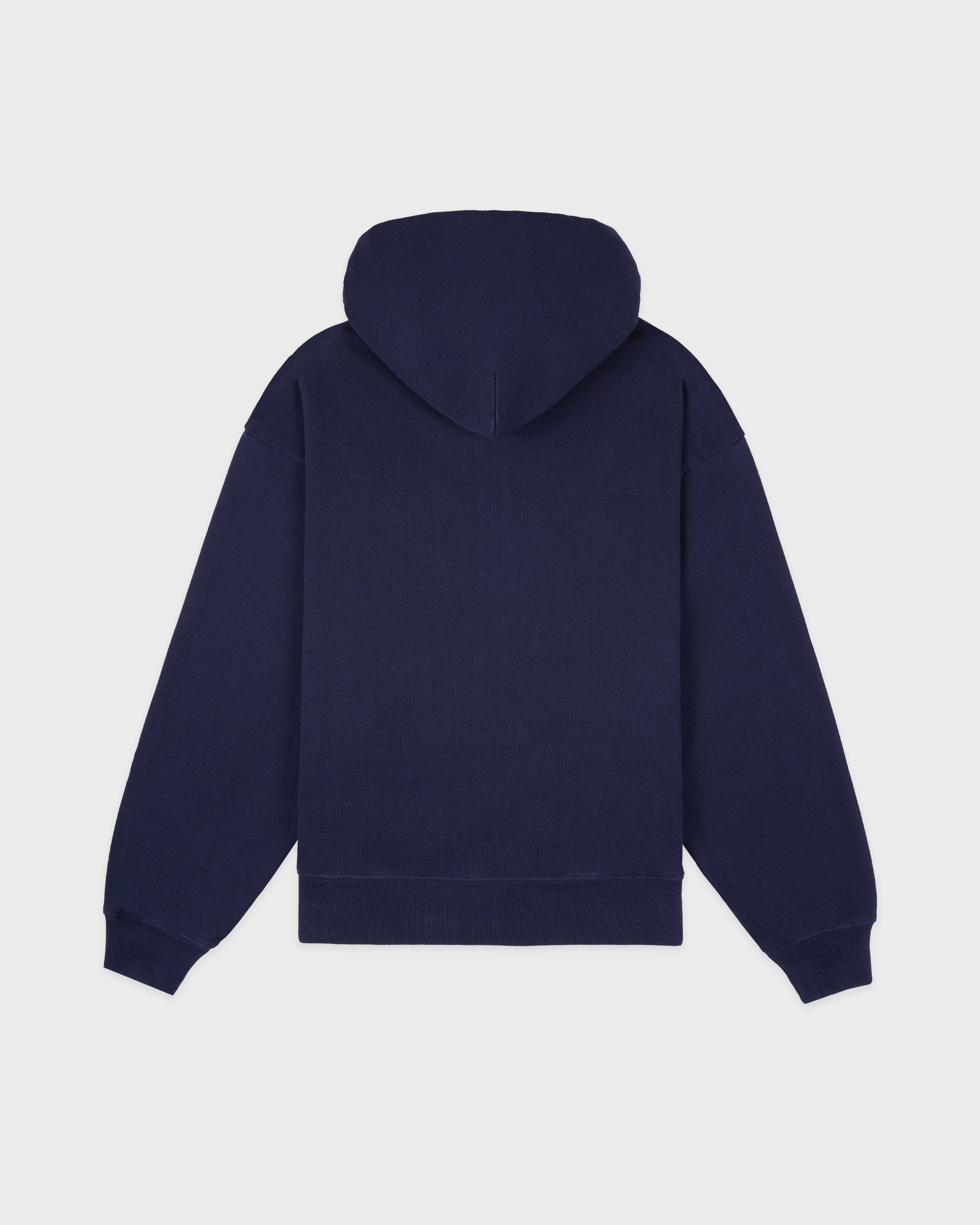 S&R Ivy Zip Hoodie - Navy/White