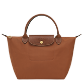 LE PLIAGE ORIGINAL S HANDBAG Cognac - Recycled Canvas