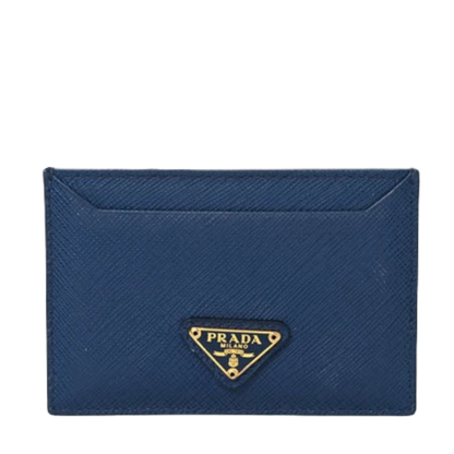 Saffiano Card Case Bleuette