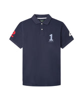 Hackett Men Navy Classic Fit Heritage Polo