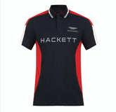 Hackett Men Navy Colourblocked Polo