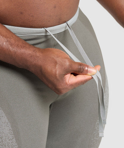 Gymshark Shadow Seamless Tights - Meteor Grey