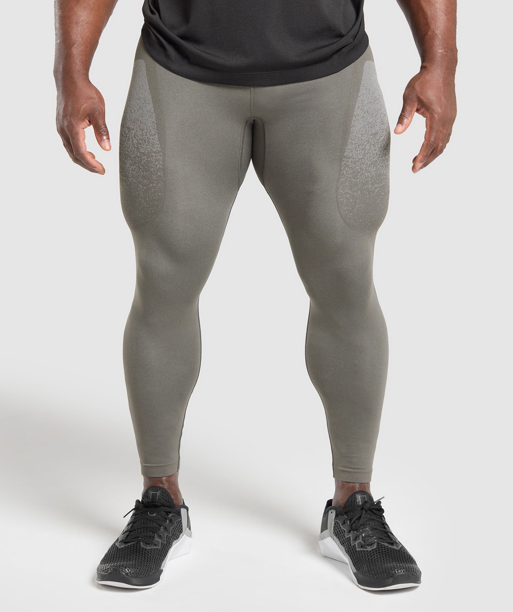 Gymshark Shadow Seamless Tights - Meteor Grey