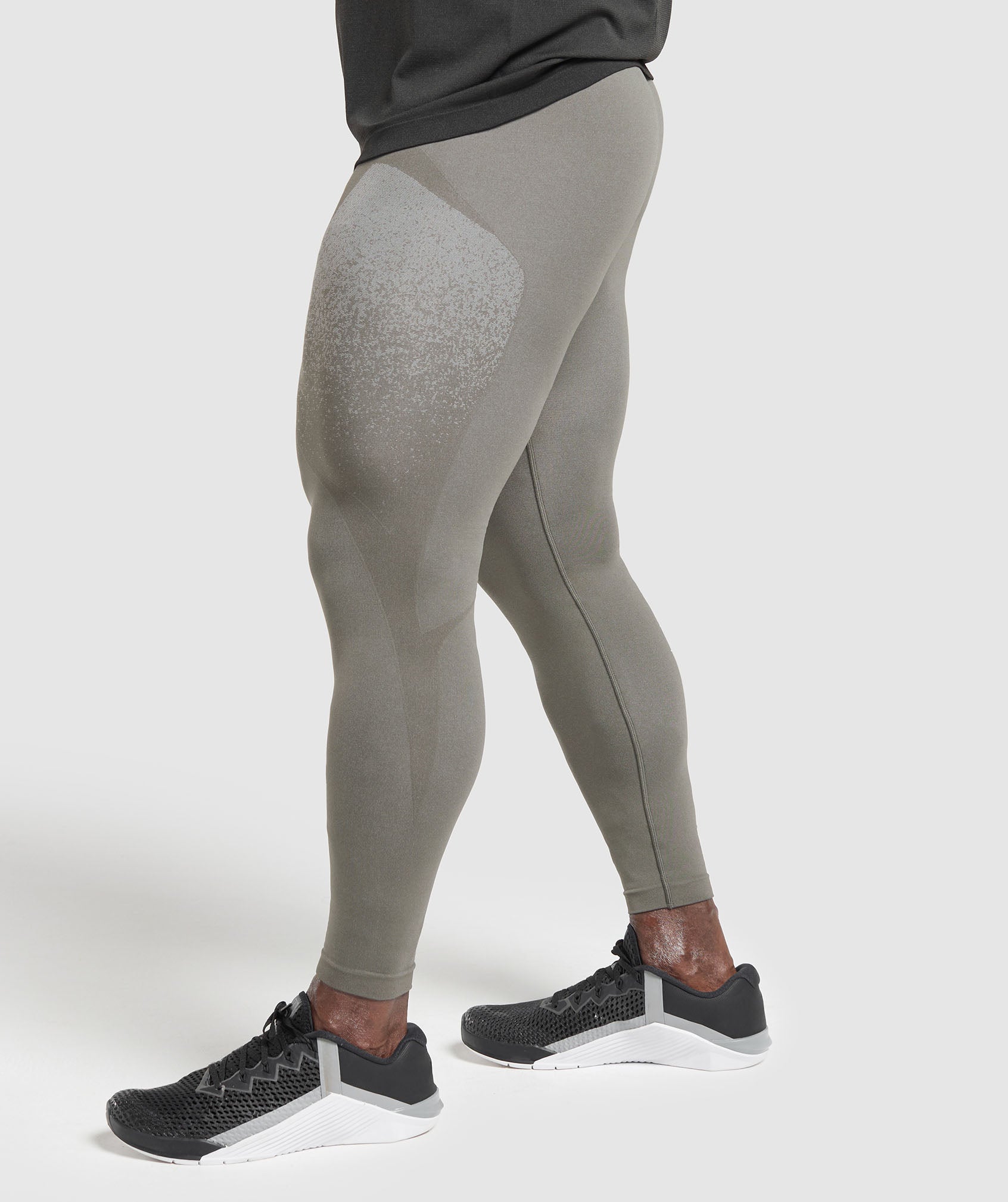 Gymshark Shadow Seamless Tights - Meteor Grey