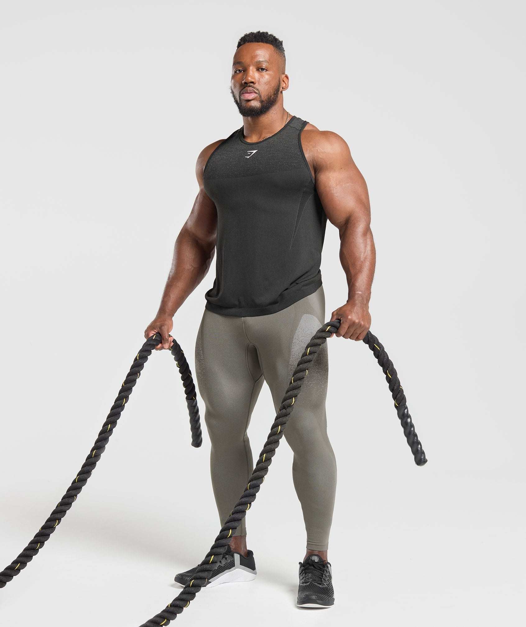 Gymshark Shadow Seamless Tights - Meteor Grey