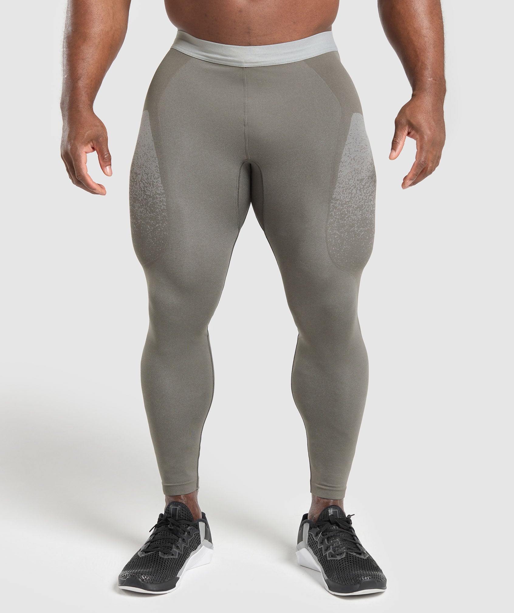 Gymshark Shadow Seamless Tights - Meteor Grey