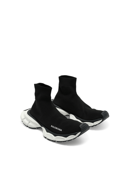 BALENCIAGA 3XL Sock Sneaker in Black/White