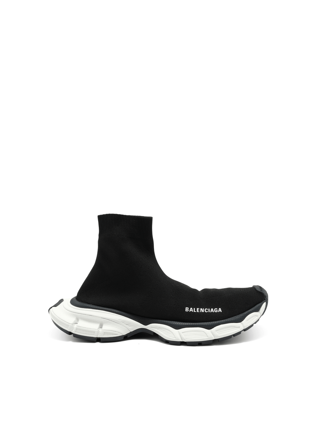 BALENCIAGA 3XL Sock Sneaker in Black/White