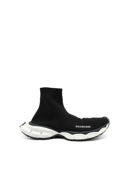 BALENCIAGA 3XL Sock Sneaker in Black/White