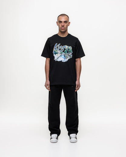 Magiri Seine River Printed T-Shirt in Black