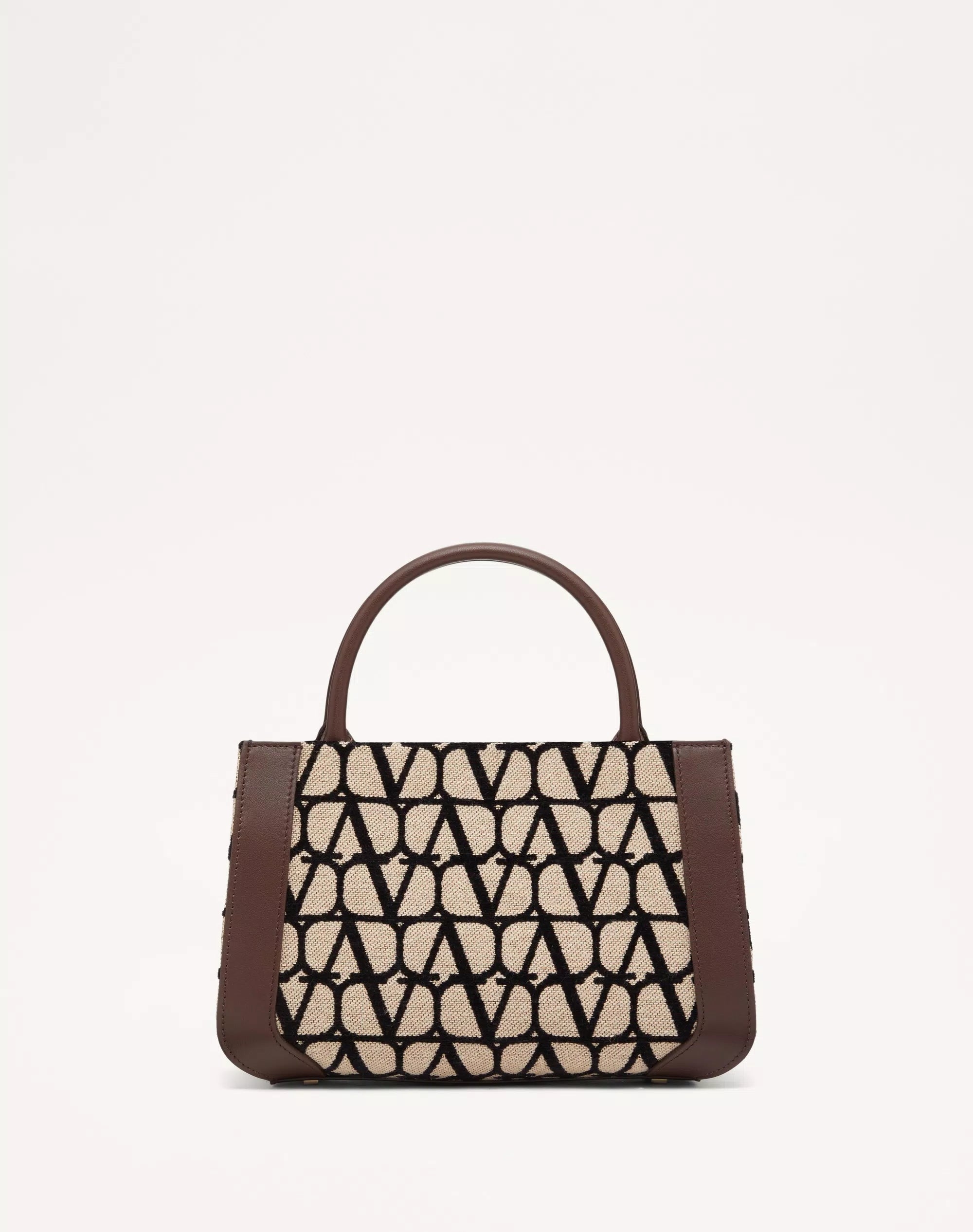 Valentino Garavani VLOGO Signature Small Handbag in Toile Iconographe Canvas